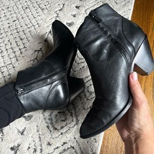 Black Frye Booties, size 8